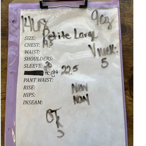 Philosophy Womens PL Navy Floral Pullover V-neck Ruffle details Sleeves Office - Picture 8 of 8